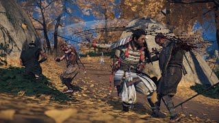 Fight Mongolian  Ghost of Tsushima  Gameplay 10 [upl. by Cynthy637]