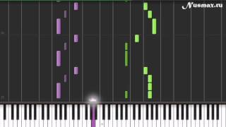 Kaoma  Lambada Piano Tutorial Synthesia  Sheets  MIDI [upl. by Aiuqal]