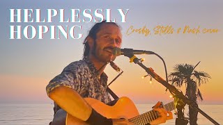 Nick Lazzarini  Helplessly Hoping Crosby Stills amp Nash cover  live [upl. by Aleyam]