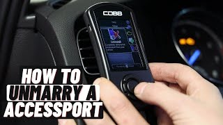 How To Properly Unmarry a Cobb Accessport [upl. by Naman]