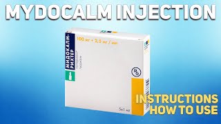 Mydocalm injections how to use Uses Dosage Side Effects Contraindications [upl. by Guria]