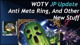 WOTV JP Update Anti Meta Rings or Lords Big Cacti and MA2 [upl. by Einafit9]