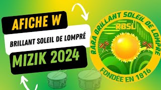 AFICHE W  Brillant Soleil De Lompré quot Rara Leogane 2024 quot [upl. by Adlay238]