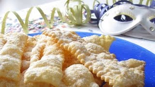 Video Ricetta le chiacchiere di Carnevale [upl. by Anitsenre310]