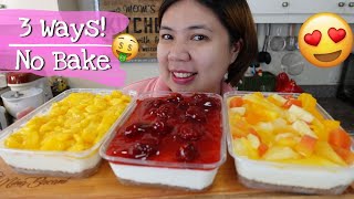 No Bake CHEESECAKE Recipe for Business with Costing [upl. by Nattirb]