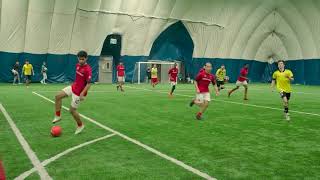 HIGHLIGHTS7v7 Toronto Premier League Fall Indoor First Div Matchday 3 Rossto FC v Wasted Talent FC [upl. by Aicil]