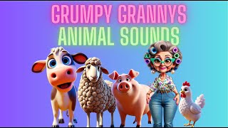 Farmyard Animal Sound with Grumpy Granny storytime bedtimestories [upl. by Wolgast]