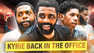 Kyrie Irving Back In The Office With The Guys Already 🤯 [upl. by Tiossem]