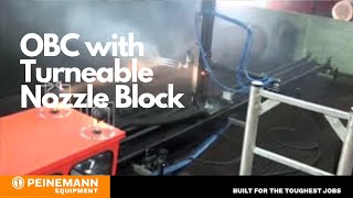 Outside Bundle Cleaner OBCC with Turneable Nozzle Block  Peinemann Equipment [upl. by Vincents924]