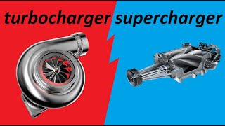 Turbocharger VS supercharger Which one is better [upl. by Annaig]