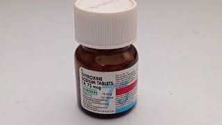 Eltroxin tablet 75mcg [upl. by Inhsor]