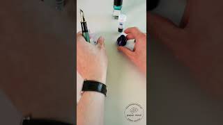 Ink Miser Ink Shot Inkwell  The Best Tool For Filling Fountain Pens [upl. by Allekim]