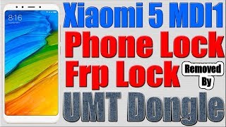 Xiaomi MDi1 Phone Lock Reset  Frp Reset by UMT Dongle [upl. by Sonitnatsnok]