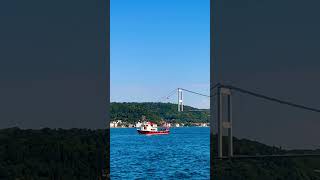 BOSPHORUS BRIDGE 🇹🇷😍🇹🇷 mashallah travel amazing bosphorusbridge istanbul turkey [upl. by Ahkos]