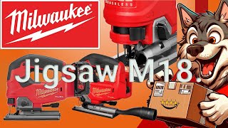 Milwaukee M18 FUEL DHANDLE JIG SAW cordeless customer opinion [upl. by Akinehs]