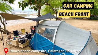 Best Beach Campsite in Batangas  Relaxing Beach Camping  Ednas Beach and Campsite [upl. by Pomcroy153]