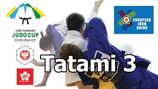 Cadet European Judo Cup Bielsko Biała 21 05 2017 Tatami III [upl. by Glantz416]