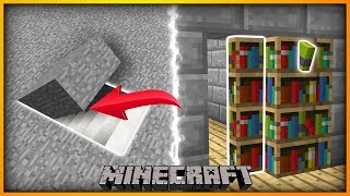 How To Build 5 EASY Secret amp Hidden Doors  Minecraft [upl. by Aretina]