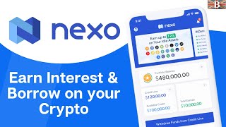 Nexo Review How to Use Nexo to Earn Passive Income Earn up to 12 APY [upl. by Rebba]