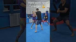 Ving Tsun Kung Fu training develops right skills Hard work never changes Keep it simple 👌 sports [upl. by Anhsirk]