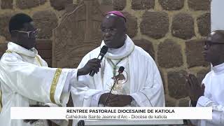 ÉCHOS DES DIOCÈSES  RENTRÉE PASTORALE DIOCÉSAINE DE KATIOLA [upl. by Animehliw]