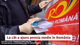 La cât a ajuns pensia medie în România [upl. by Hgiellek]