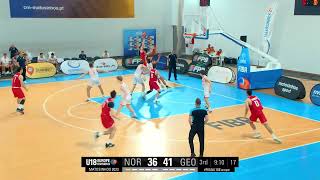 Nikoloz Abuladze  European Championship U18 Highlights [upl. by Yblehs365]