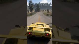 Lamborghini Countach LP5000 QV 1988 gameplay forza horizon 5 [upl. by Orual]