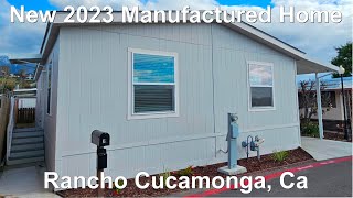 New double wide Manufactured Home  Mobile Home 8389 Baker Ave 39 Rancho Cucamonga Ca 91737 [upl. by Dacia657]