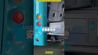 Chinese electric bus charging station amazingfacts technology automobile car science facts [upl. by Portugal802]