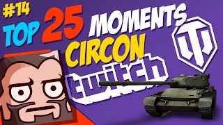 14 Circon TOP 25 Moments  World of Tanks [upl. by Norse]