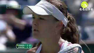 Elena Dementieva vsAgnieszka Radwanska Highlights  2010 Indian Well QF [upl. by Toback]