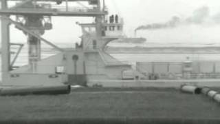 Uitbreiding haven van Rotterdam 1969 [upl. by Opal]