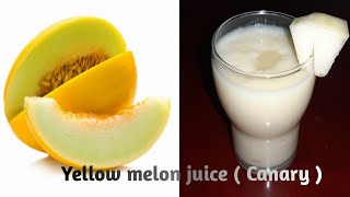 Melon juice  sweet melon Easy and simple summer juice recipe [upl. by Yadseut218]