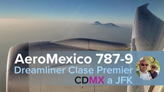 AEROMEXICO CLASE PREMIER Boeing 7879 Dreamliner Quetzalcoatl  CDMX ✈️ JFK [upl. by Bathilda]