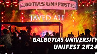 UNIFEST ♥️ 20K4 GALGOTIA UNIVERSITY  JAVED ALI GREATER NOIDA📍GalgotiasUniversity1 [upl. by Vona]