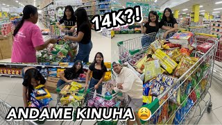 GROCERY 3MINUTES CHALLENGE ANDAMENG KINUHA 😩  Grae and Chloe [upl. by Kokaras]