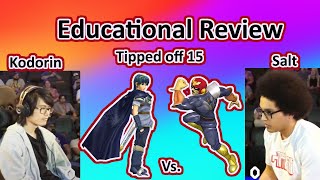 Salt Vs Kodorin  Tipped Off 15  Educational Breakdown  SSBM GOSU [upl. by Ahsemit]