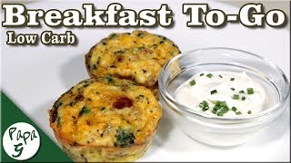 Low Carb Breakfast To Go  Keto  Simple and Easy [upl. by Encrata]