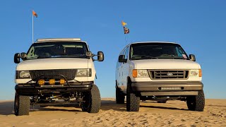 Econoline Van Pre Runner pismo beach dunes [upl. by Annij]