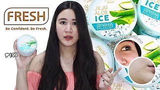 JEJU ALOE ICE SOOTHING GEL LOTION HONEST REVIEW Okay ba sa OILY ACNE PRONE SKIN [upl. by Cockburn531]