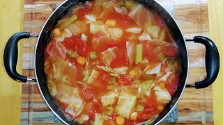 Diet Cabbage Soup Lose Ten Pounds In A Week And Delicious [upl. by Omari]