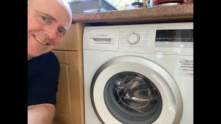 Bosch Washing Machine Super Quick 30 Minute Demo Serie 4 [upl. by Polard582]