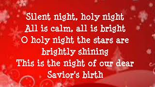 O Holy NightSilent Night Lyrics  Caleb amp Kelsey [upl. by Ekaj]