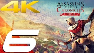 Assassins Creed Chronicles India  Walkthrough Part 6  The Silent Assist 4K 60FPS [upl. by Miller]