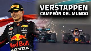 VERSTAPPEN el CAMPEÓN de la F1 en 2021  Un FINAL de TEMPORADA HISTÓRICO [upl. by Tsui469]