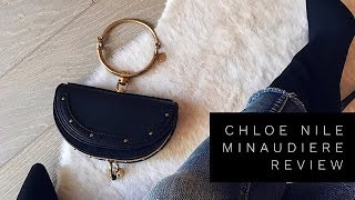 CHLOE NILE MINAUDIERE UNBOXING amp REVIEW  Lina Noory [upl. by Vachil772]