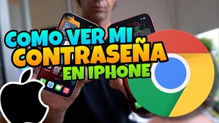 👉 Como VER mi CONTRASEÑA de GOOGLE en IPHONE 2023 🔥 [upl. by Aridaj]