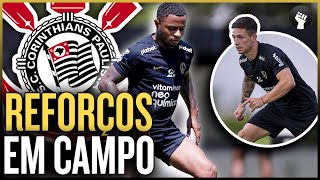 GARRO e PALACIOS VEJA COMO FOI O TREINO DOS REFORÇOS DO CORINTHIANS EM 2024 [upl. by Jepson611]