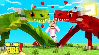 MY DRAGONS ARE BREEDING  Minecraft Dragon Fire [upl. by Christa]